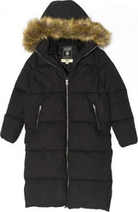 Devergo Women Long Fit Coat - 2D923506KA1600-16 μαύρο