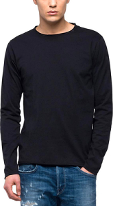 Replay Αντρική Μπλούζα M3592.000.2660-098 Black Replay Αντρική Μπλούζα M3592.000.2660-098 Black