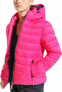 Superdry Γυναικείο Μπουφάν Fuji Puffer W5010999A-MME Hot Pink  Superdry Γυναικείο Μπουφάν Fuji Puffer W5010999A-MME Hot Pink