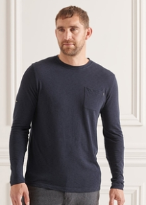 Superdry Ανδρική Μπλούζα M6010618A-98T Eclipse Navy