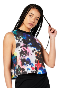 Superdry Γυναικεία Μπλούζα WS311480A-6TG Abstract Ink Mid Scale