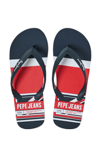 Pepe Jeans Whale Ανδρικές Σαγιονάρες PMS70111-595 Navy