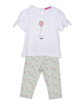 Body Talk Βρεφικό Σετ με Κολάν 2τμχ 1231-743199-00200 white Body Talk Βρεφικό Σετ με Κολάν 2τμχ 1231-743199-00200 white